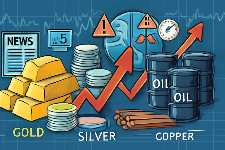 Commodity wrap: gold eases from record highs as oil slips on supply hike reports