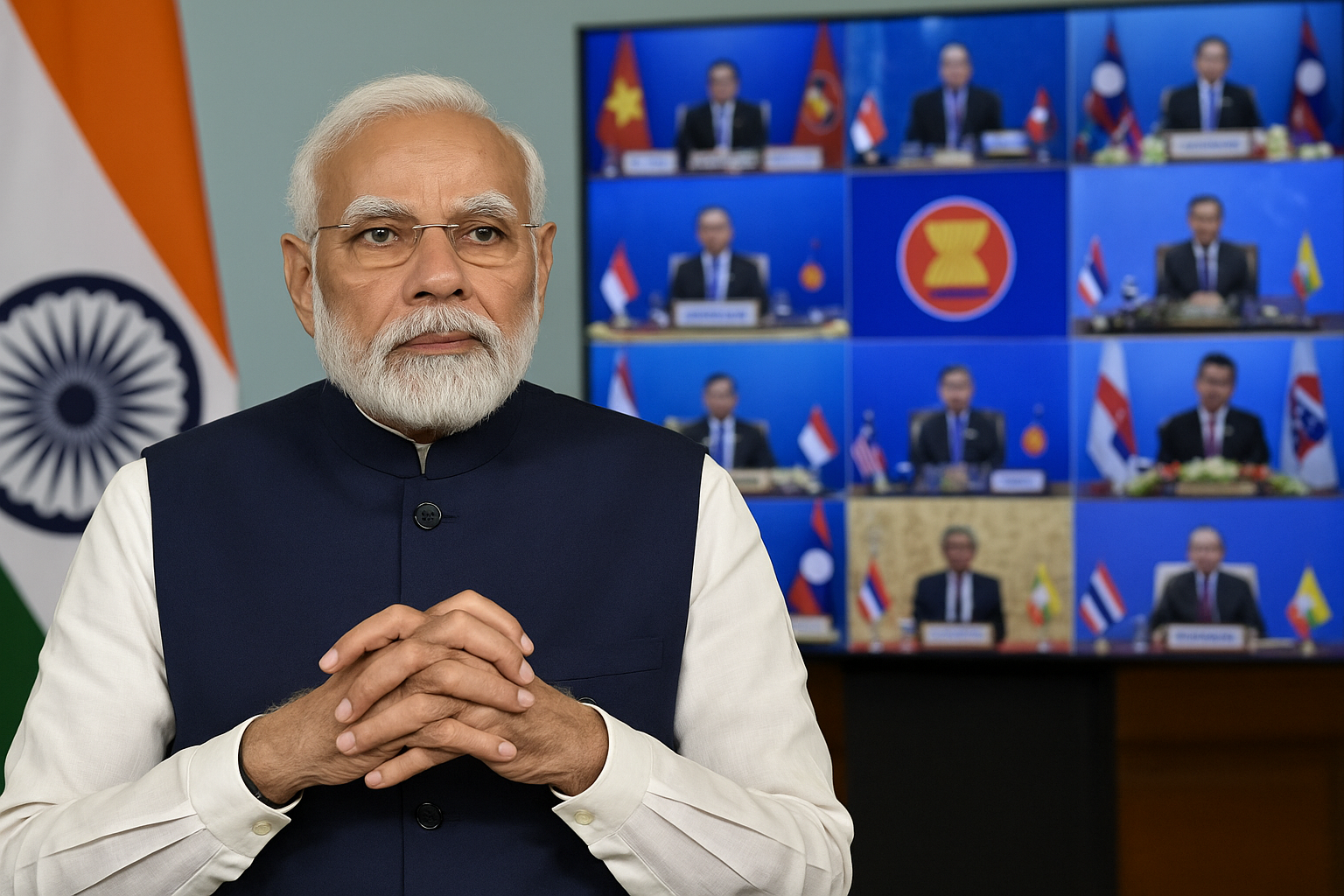 Indian PM Modi to attend ASEAN summit virtually amid trade tensions and energy strain
