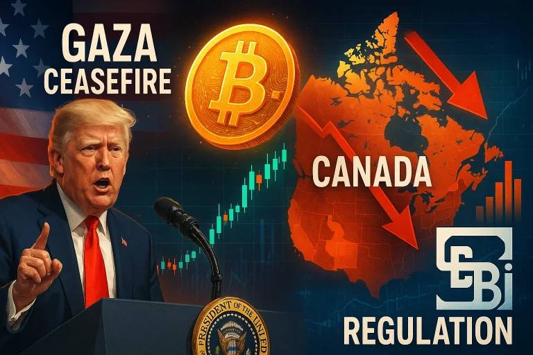 Evening digest: Trump sets deadline for Hamas, Canada’s slowdown, BTC rebounds