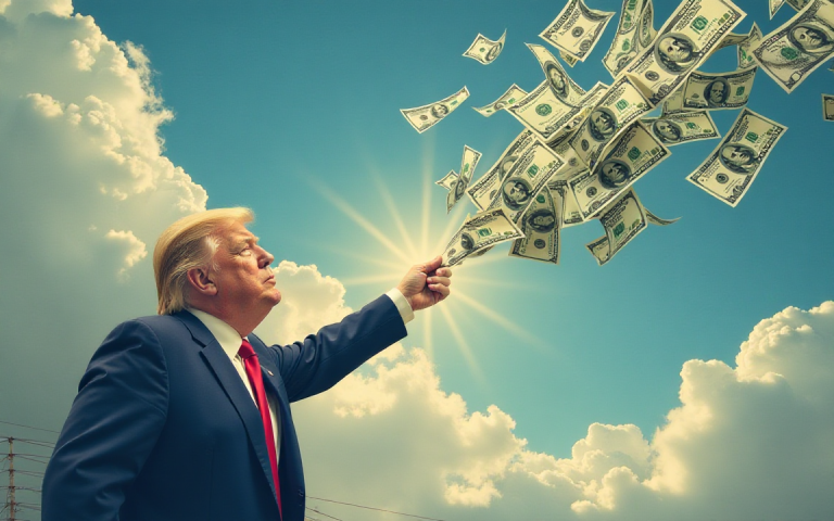 The trillion-dollar disconnect of Trump’s tariff revenue