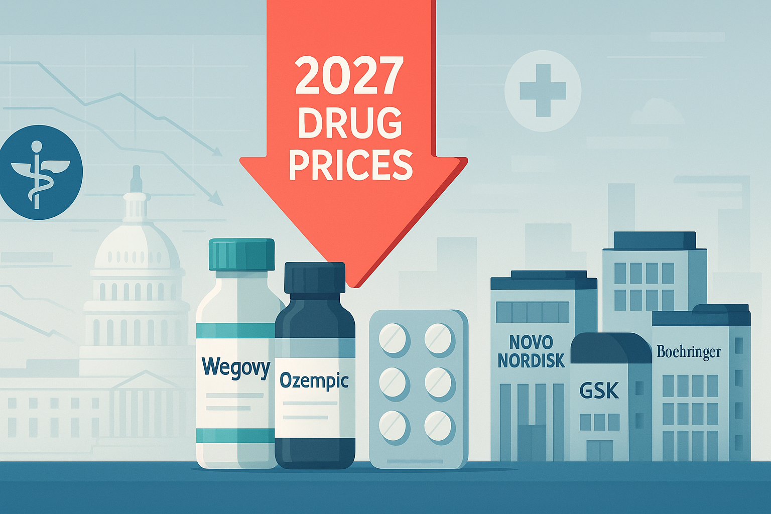 Medicare’s steep drug price cuts reshape Novo Nordisk and European pharma, sparking global strategy shifts and market uncertainty.