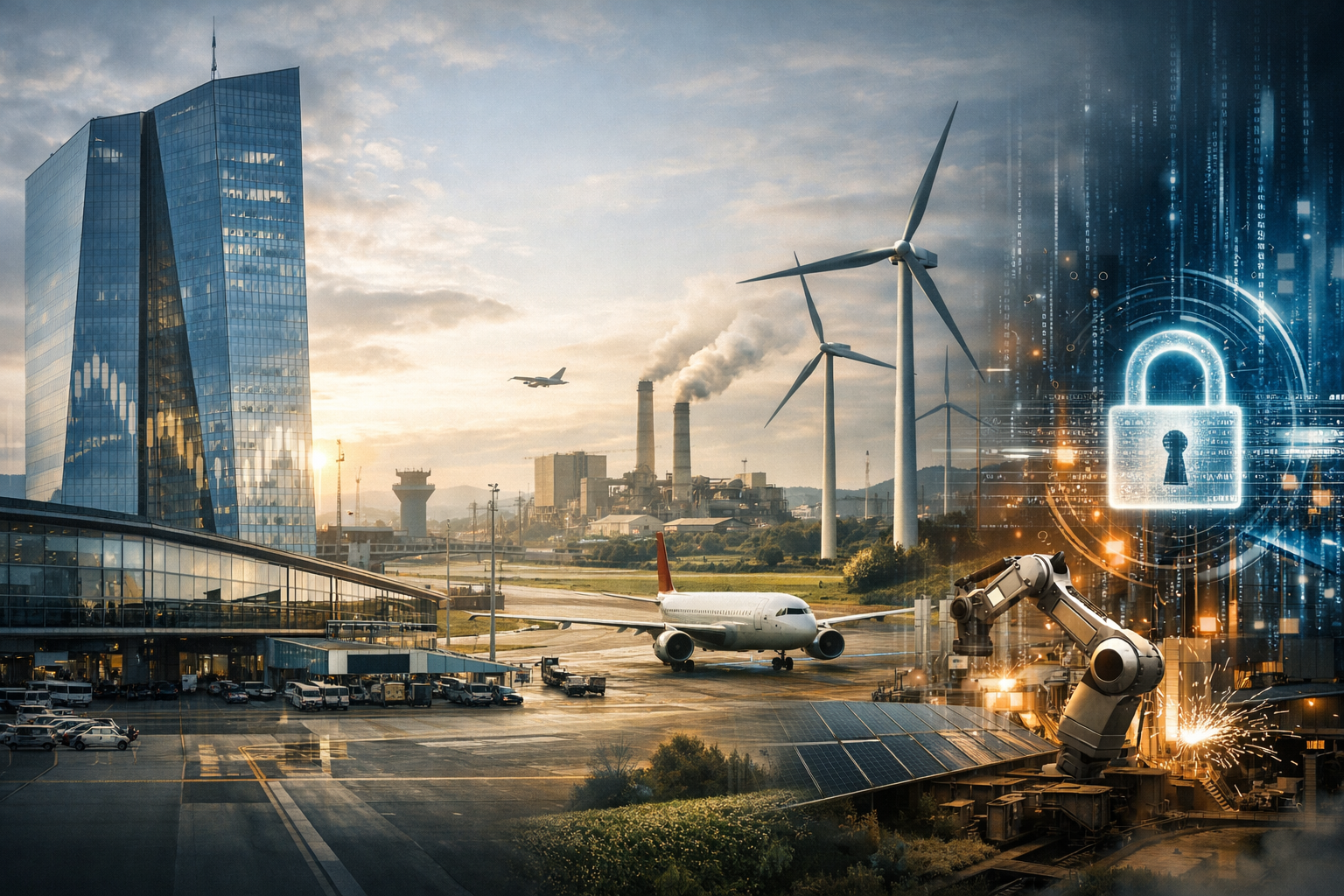 ECB holds rates, Aena expands in the UK, Germany launches €30bn growth fund, and Austria’s court reshapes Meta’s EU ad model.