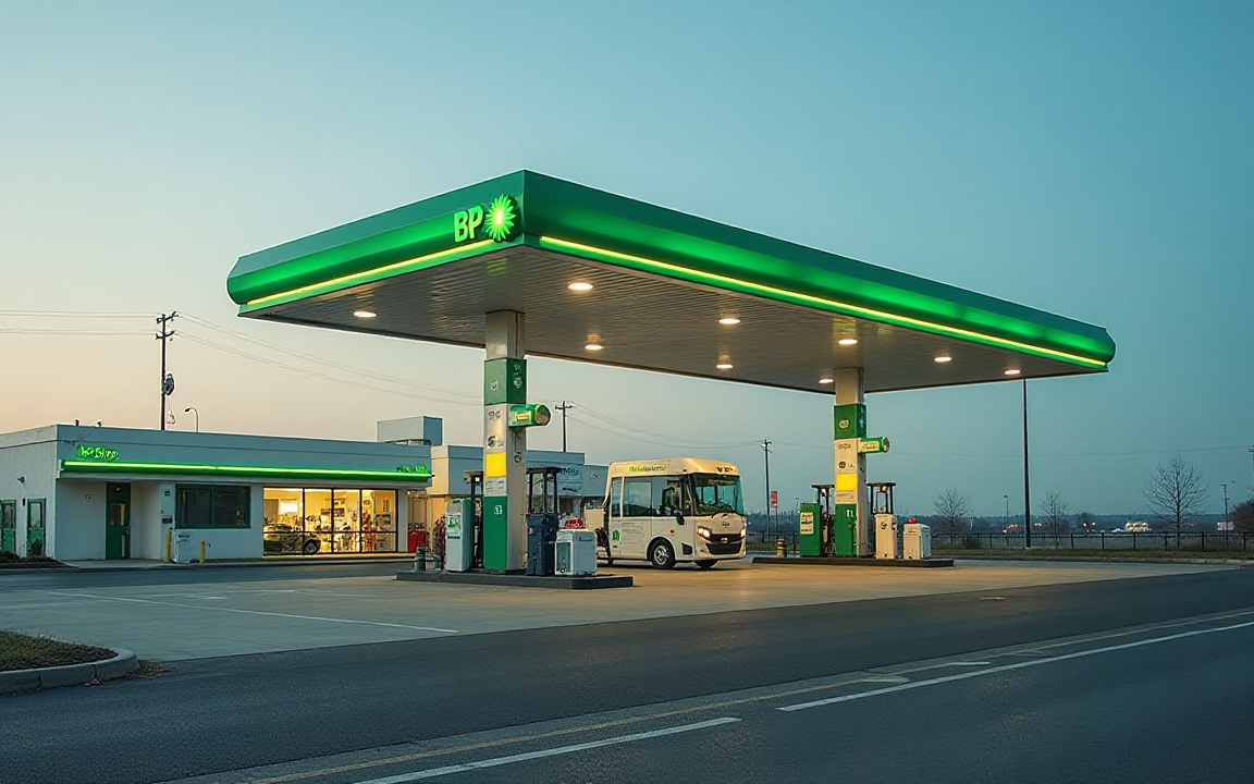 BP fuel station
