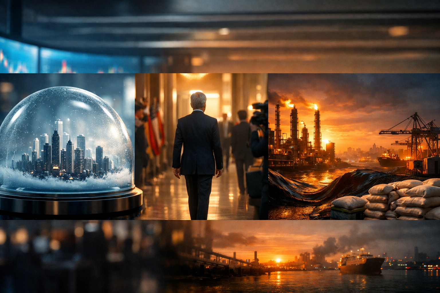 Cooler US CPI revives Fed cut bets, Powell gains global backing, oil jumps on Iran risks, and India rice exports slow.